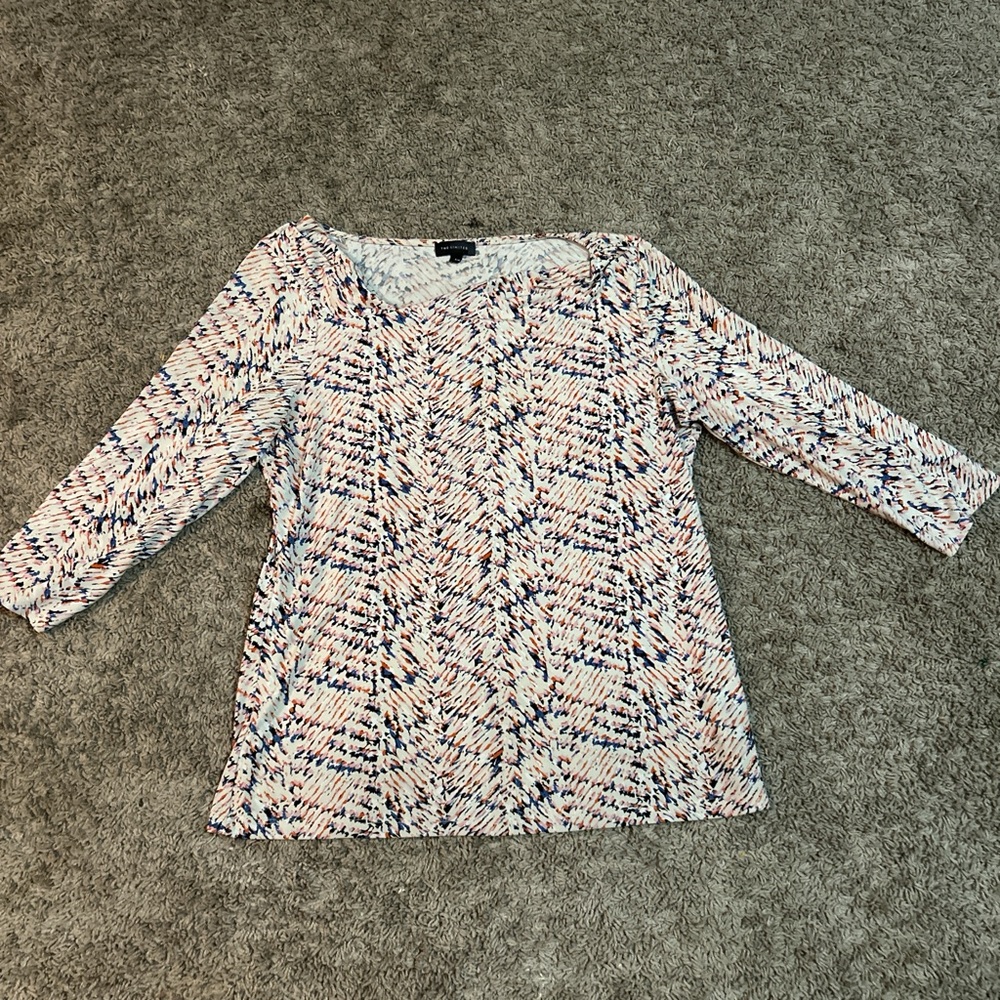 The Limited Multicolor Long Sleeve Top